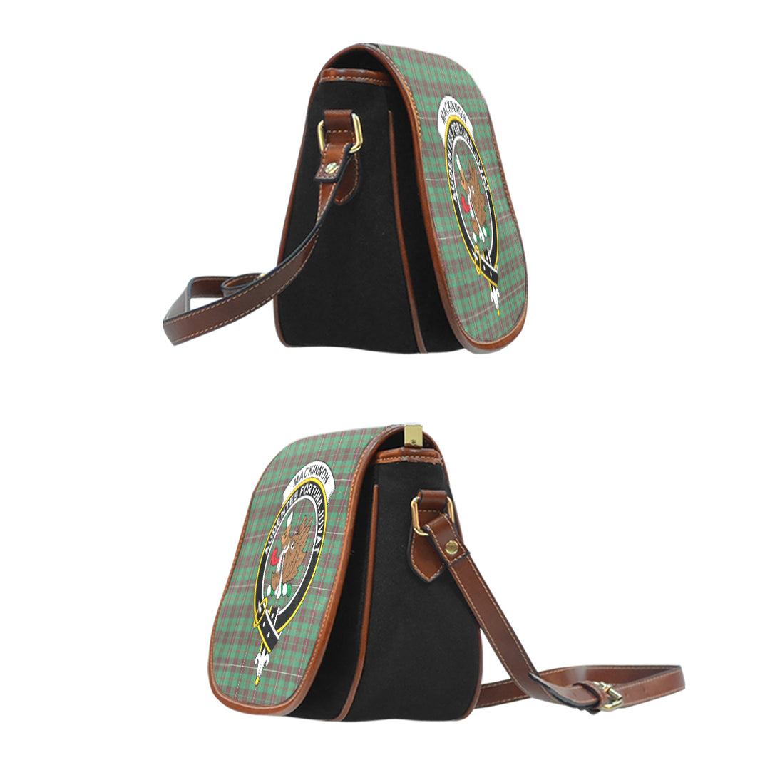 Clan MacKinnon Hunting Ancient Tartan Crest Saddle Handbags FU63 Clan MacKinnon Tartan Today   