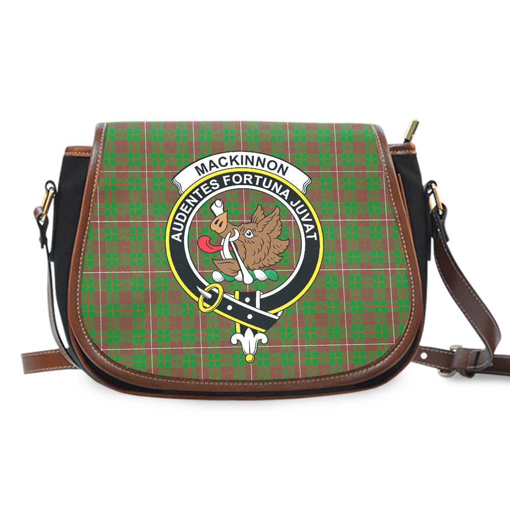 Clan MacKinnon Hunting Modern Tartan Crest Saddle Handbags QM58 Clan MacKinnon Tartan Today   