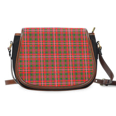 Clan MacKinnon Modern Tartan Saddle Handbags LU52 Clan MacKinnon Tartan Today   