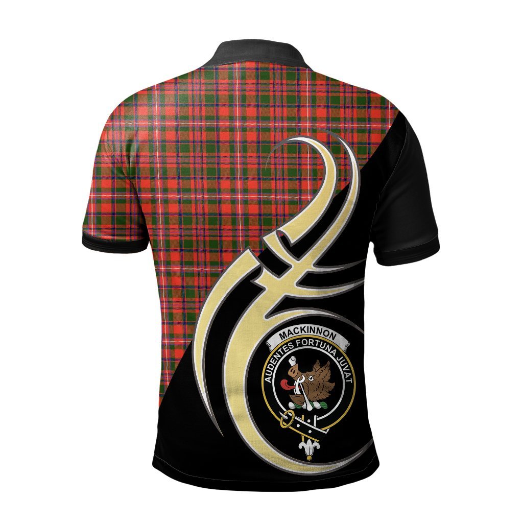 Clan MacKinnon Modern Tartan Polo Shirt - Believe In Me Style XF80 MacKinnon Modern Tartan Tartan Polo   