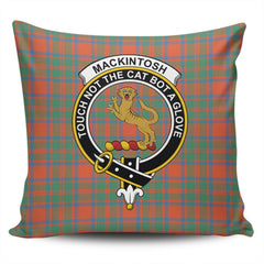 Clan Clan MacKintosh Ancient Tartan Crest Pillow Cover FD46 Clan MacKintosh / MacIntosh Tartan Today   