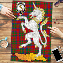 Clan MacKintosh Modern Tartan Crest Unicorn Scotland Jigsaw Puzzles Gift For Family VK76 Clan MacKintosh / MacIntosh Tartan Today   