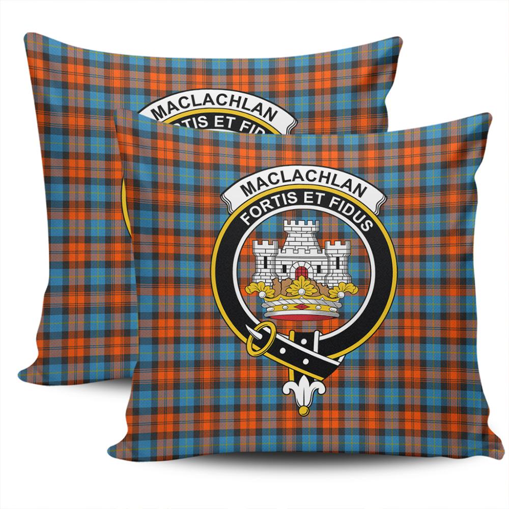 Clan MacLachlan Ancient Tartan Crest Pillow Cover WP97 Clan Borthwick Tartan Today   