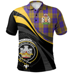 Clan MacLachlan 05 Tartan Polo Shirt - Royal Coat Of Arms Style SY71 MacLachlan 05 Tartan Tartan Polo   