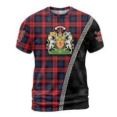 Personalized Clan MacLachlan Modern Tartan Shirt with Scotland Coat of Arms & Custom Name GS25