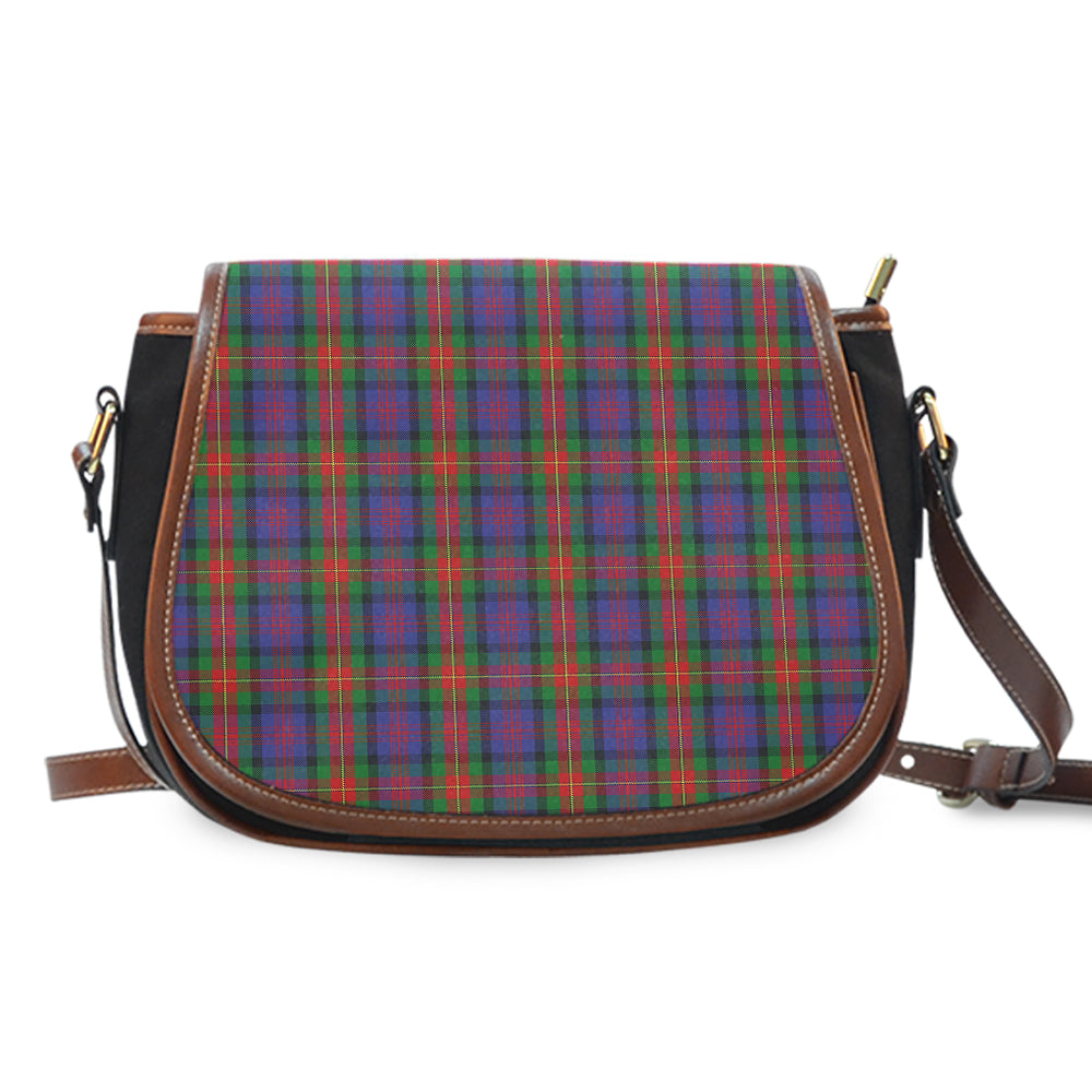 Clan MacLagan of Glenquiech Tartan Saddle Handbags GU43 Clan Glen Tartan Today   