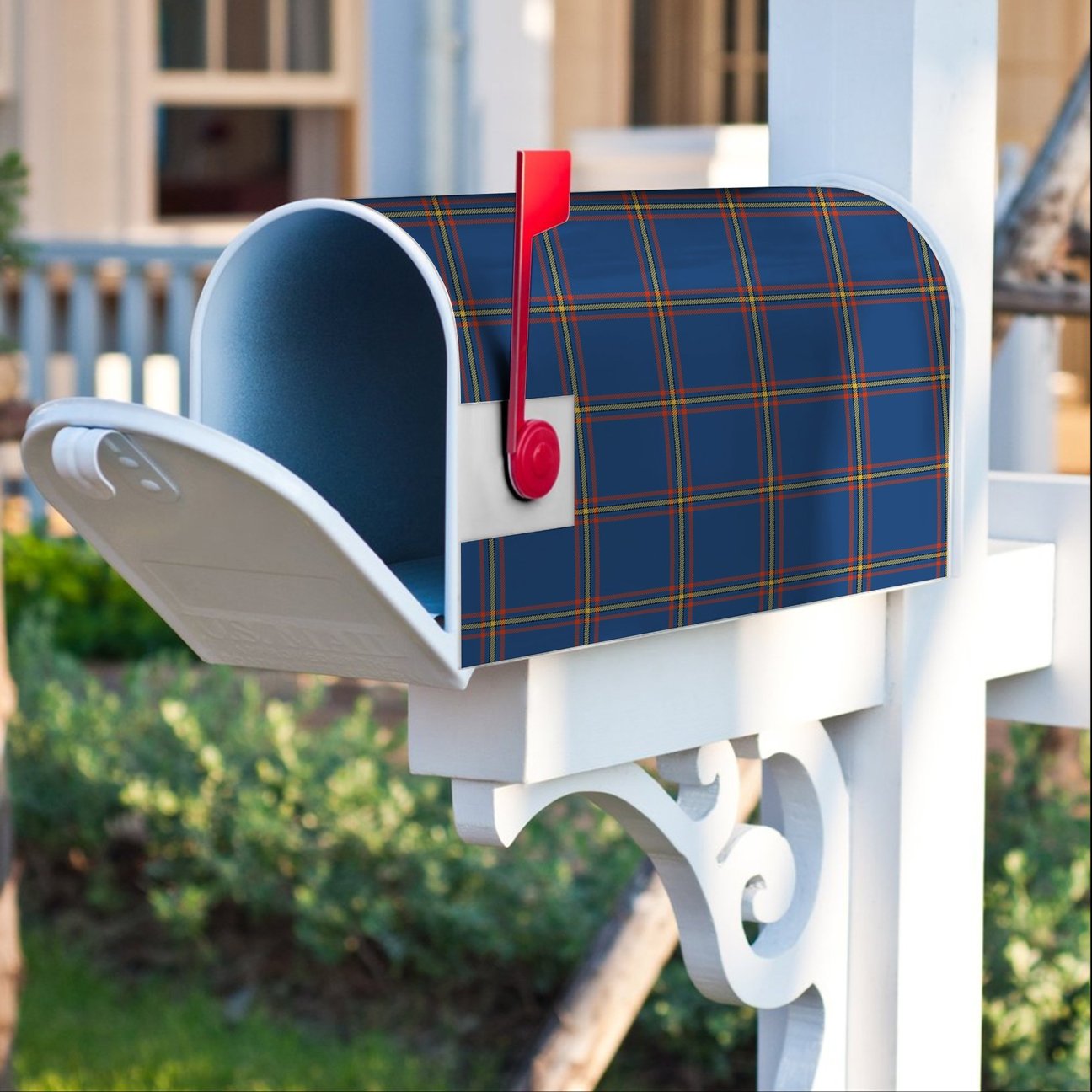 Clan MacLaine Of Loch Buie Hunting Ancient Tartan Crest Mailbox DY44 Clan Borthwick Tartan Today   
