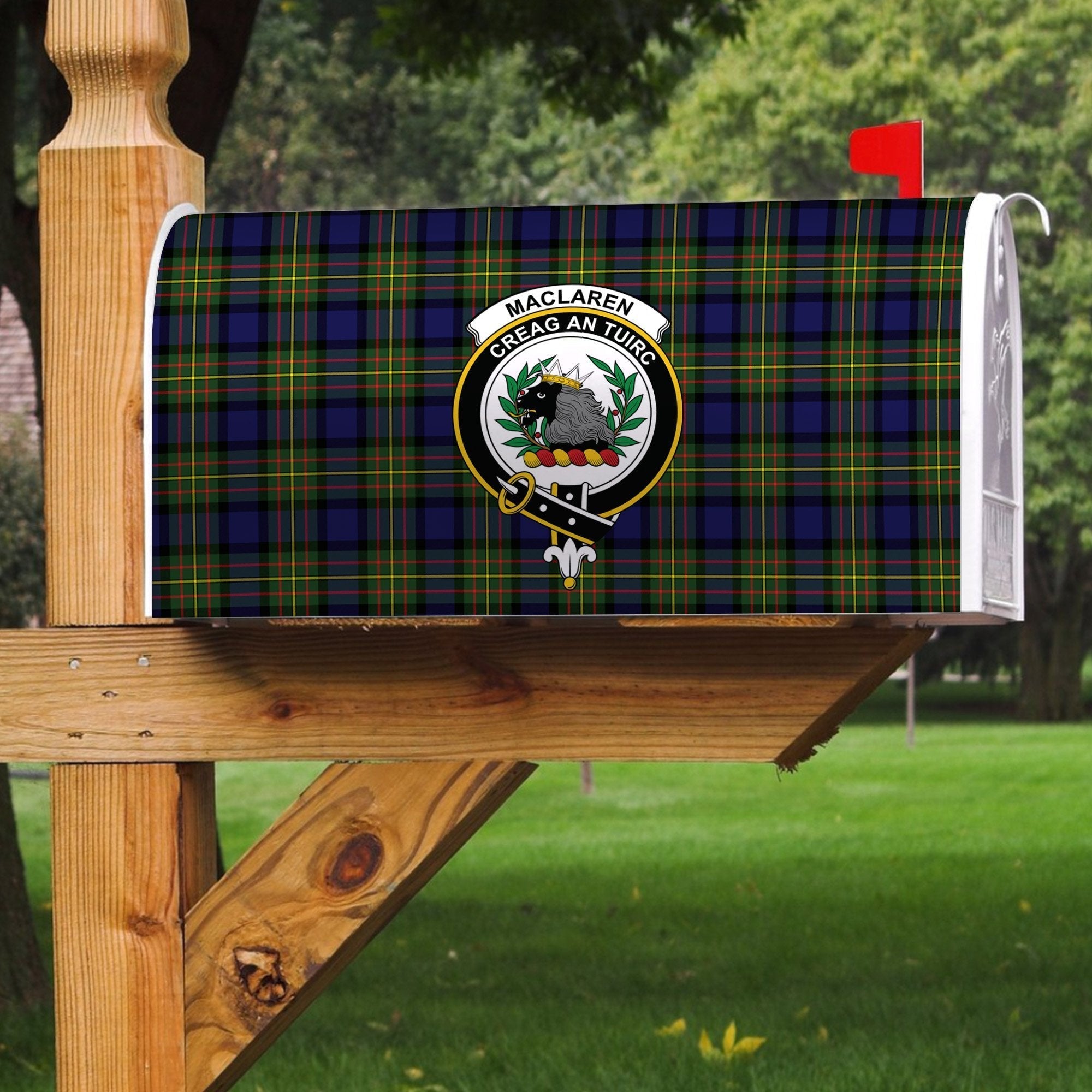 Clan MacLaren Modern Tartan Crest Mailbox XQ28 Clan Borthwick Tartan Today   