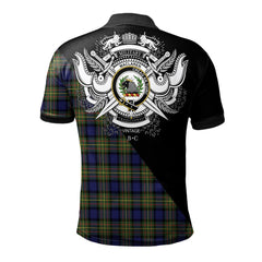 Clan MacLaren Modern Clan - Military Polo Shirt ZN65 MacLaren Modern Tartan Tartan Polo   