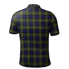 Clan MacLaren Modern Tartan Polo Shirt ZE93 MacLaren Modern Tartan Tartan Polo   