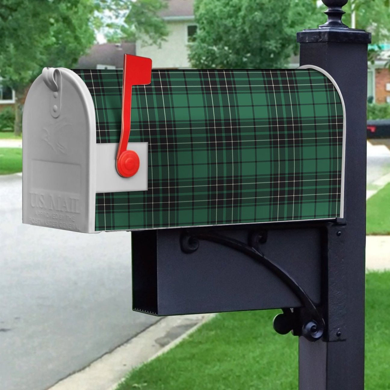 Clan MacLean Hunting Ancient Tartan Crest Mailbox HI67 Clan Borthwick Tartan Today   