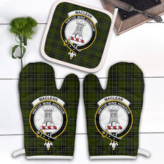 Clan MacLean Hunting Tartan Crest Oven Mitt And Pot Holder (2 Oven Mitts + 1 Pot Holder) XP98 Clan Borthwick Tartan Today   