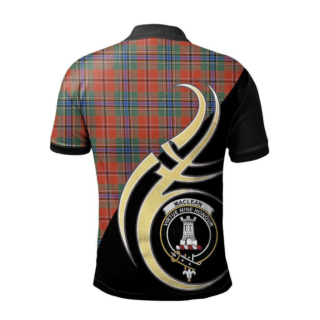Clan MacLean of Duart Ancient Tartan Polo Shirt - Believe In Me Style JD12 MacLean of Duart Ancient Tartan Tartan Polo   