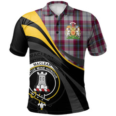 Clan MacLean of Duart Dress 04 Tartan Polo Shirt - Royal Coat Of Arms Style NS59 MacLean of Duart Dress 04 Tartan Tartan Polo   