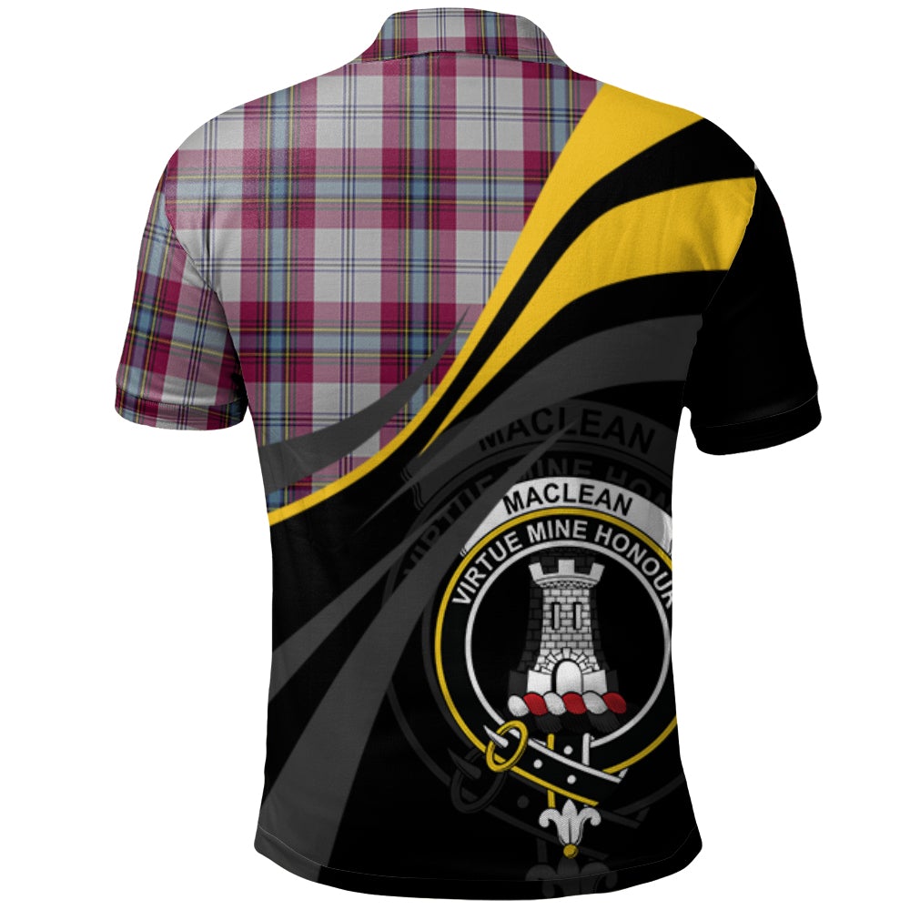 Clan MacLean of Duart Dress 04 Tartan Polo Shirt - Royal Coat Of Arms Style NS59 MacLean of Duart Dress 04 Tartan Tartan Polo   