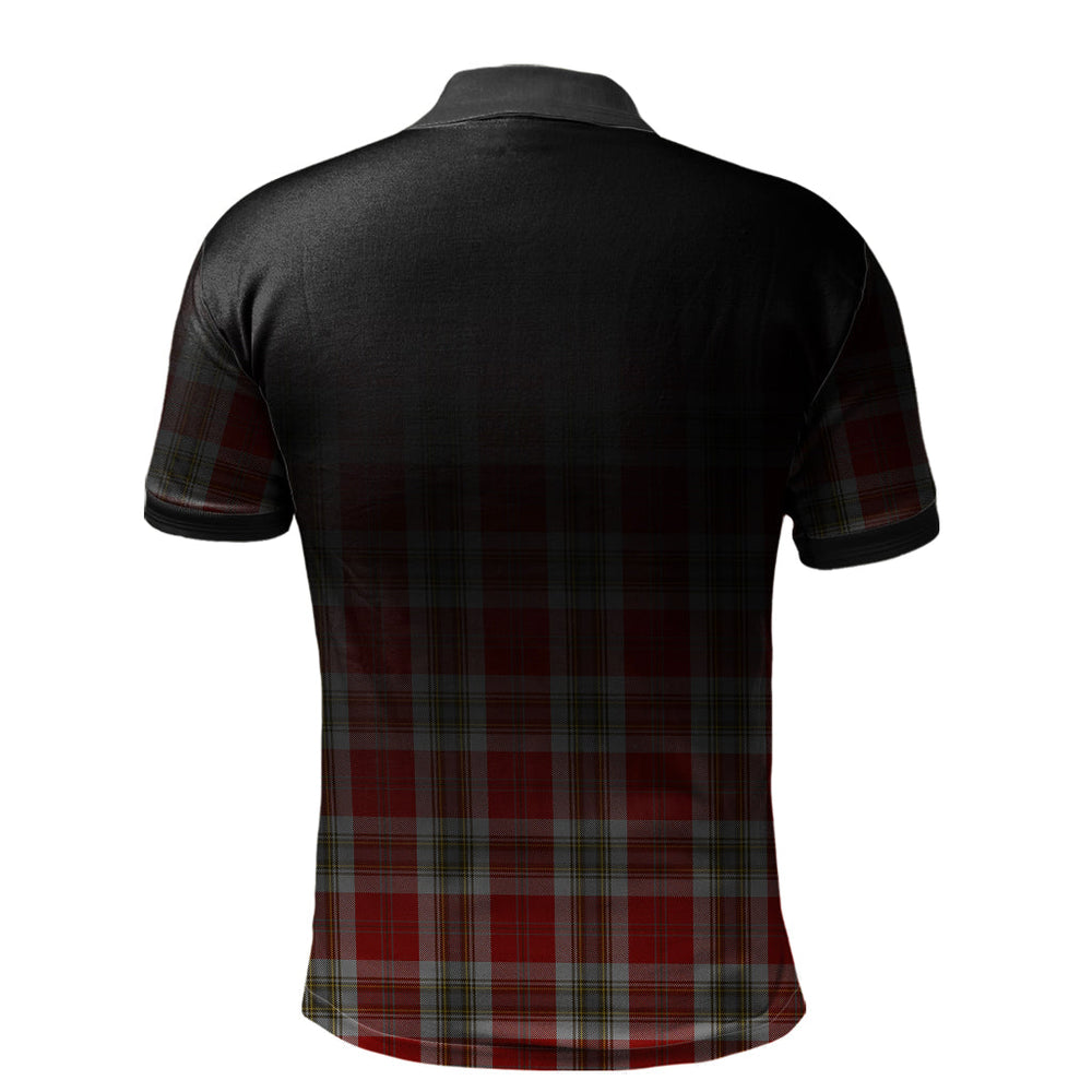 Clan MacLean of Duart Dress Red Tartan Polo Shirt - Alba Celtic Style ZP25 MacLean of Duart Dress Red Tartan Tartan Polo   