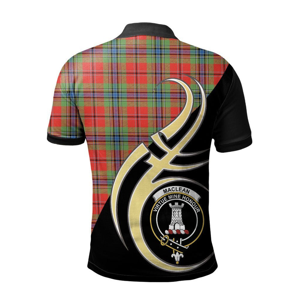 Clan MacLean of Duart Modern Tartan Polo Shirt - Believe In Me Style UC12 MacLean of Duart Modern Tartan Tartan Polo   