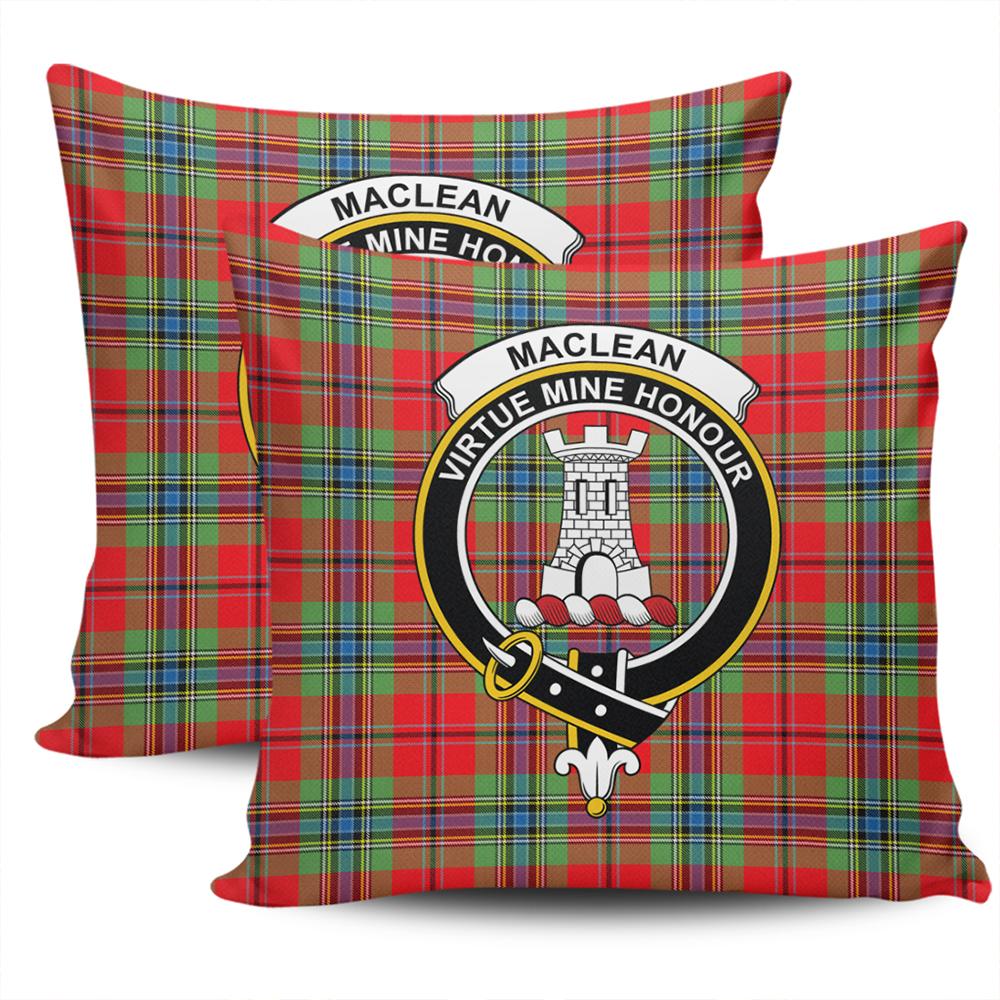 Clan MacLean of Duart Modern Tartan Crest Pillow Cover DB19 Clan Borthwick Tartan Today   