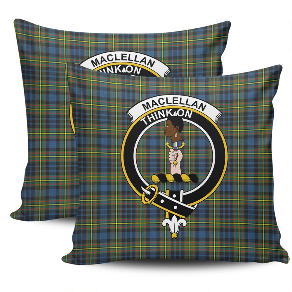 Clan MacLellan Ancient Tartan Crest Pillow Cover DS60 Clan Borthwick Tartan Today   