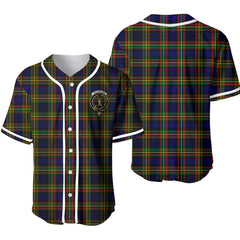 Clan MacLellan Tartan Unisex Baseball Jersey PV99WH81 Clan Hall Tartan Today   