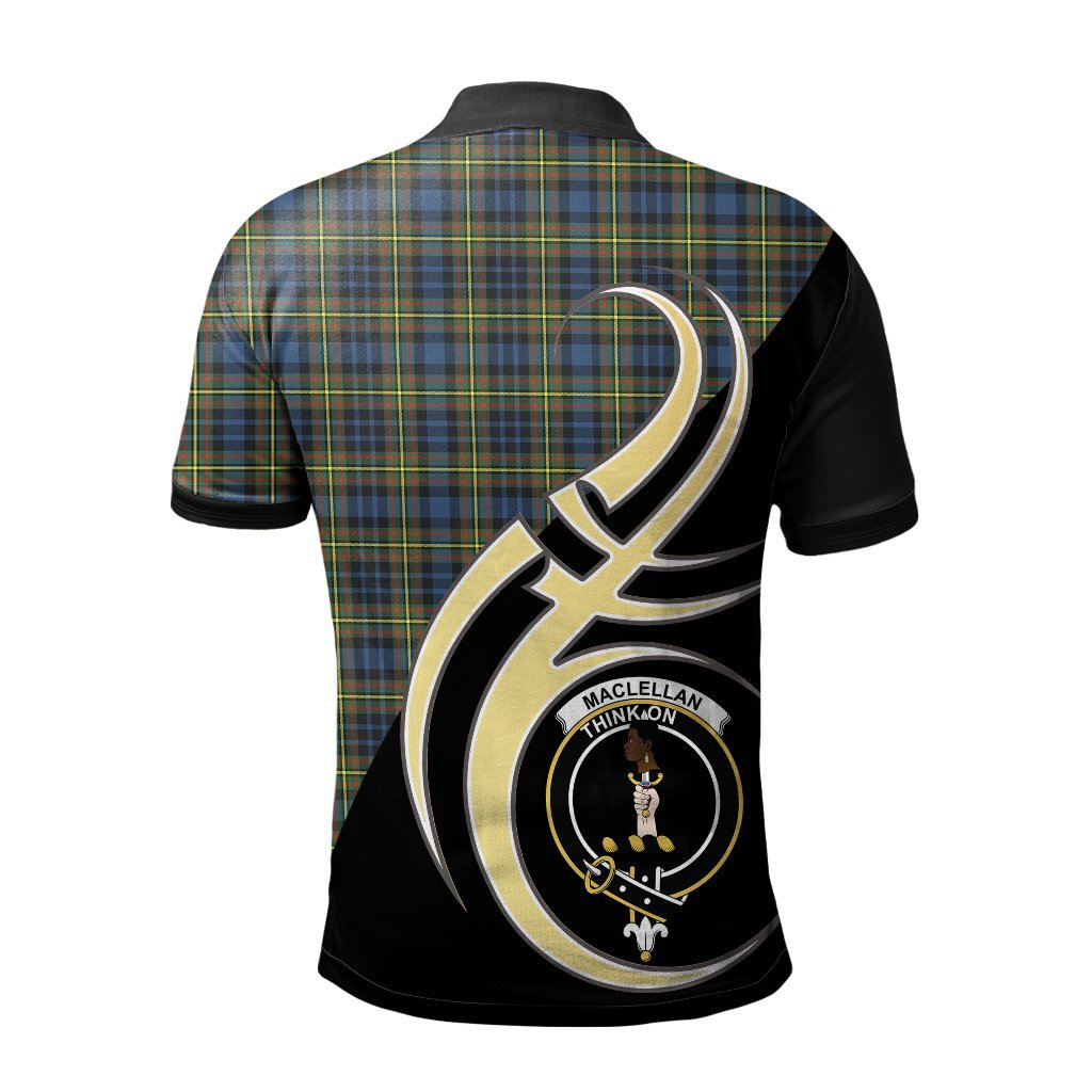 Clan MacLellan Ancient Tartan Polo Shirt - Believe In Me Style PC95 MacLellan Ancient Tartan Tartan Polo   