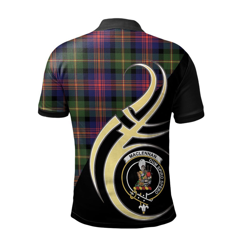 Clan MacLennan Tartan Polo Shirt - Believe In Me Style BO33 MacLennan Tartan Tartan Polo   