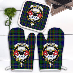 Clan MacLeod Of Harris Modern Tartan Crest Oven Mitt And Pot Holder (2 Oven Mitts + 1 Pot Holder) UW49 Clan Borthwick Tartan Today   