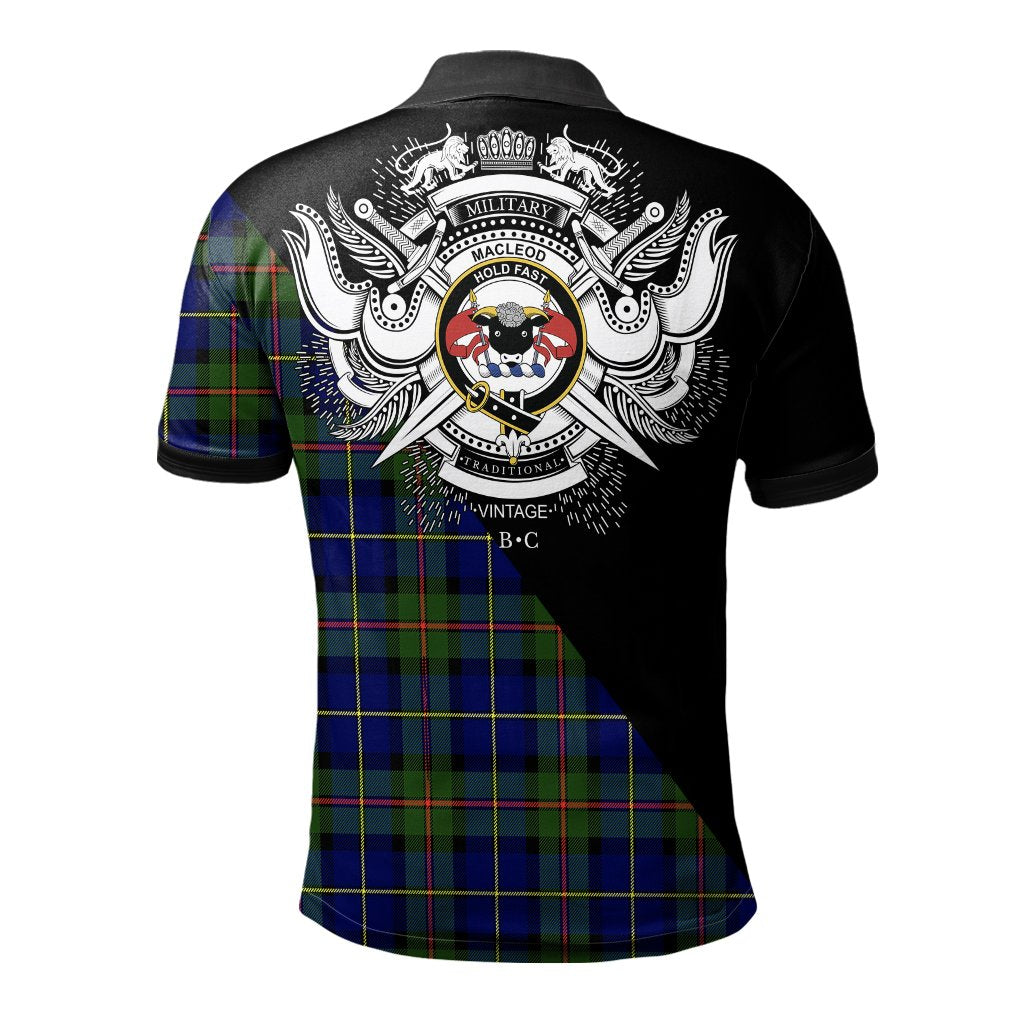 Clan MacLeod of Harris Clan - Military Polo Shirt ZK95 MacLeod of Harris Tartan Tartan Polo   