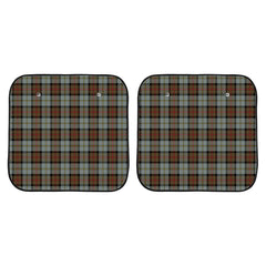 Clan MacLeod of Harris Weathered Tartan Sun Shade 2 Pieces UP68 Clan Hall Tartan Today   