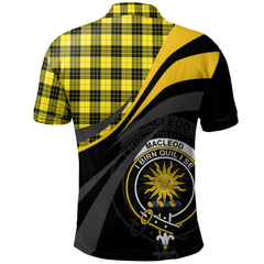 Clan MacLeod of Lewis Modern Tartan Polo Shirt - Royal Coat Of Arms Style II51 MacLeod of Lewis Modern Tartan Tartan Polo   