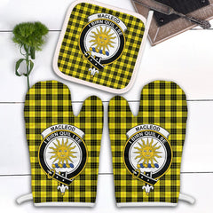 Clan MacLeod Of Lewis Modern Tartan Crest Oven Mitt And Pot Holder (2 Oven Mitts + 1 Pot Holder) NZ34 Clan Borthwick Tartan Today   