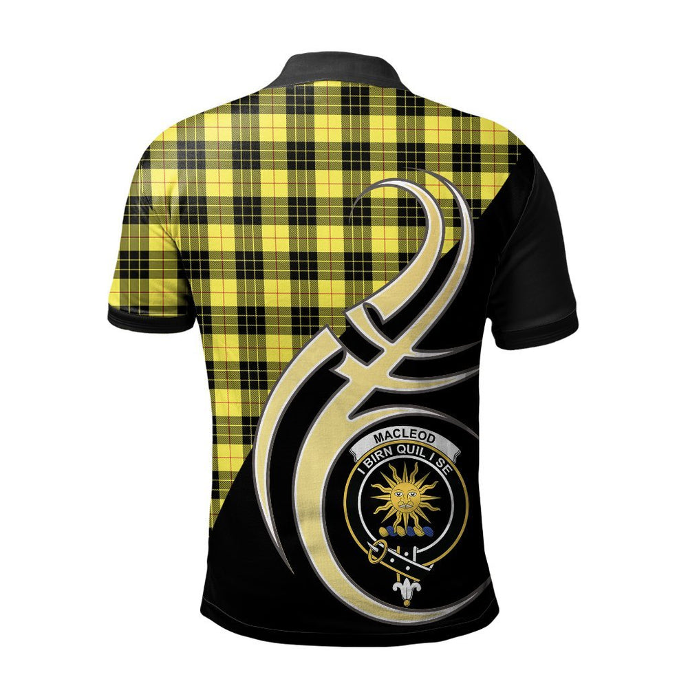 Clan MacLeod of Lewis Modern Tartan Polo Shirt - Believe In Me Style BN66 MacLeod of Lewis Modern Tartan Tartan Polo   