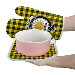 Clan MacLeod Of Lewis Modern Tartan Crest Oven Mitt And Pot Holder (2 Oven Mitts + 1 Pot Holder) NZ34 Clan Borthwick Tartan Today   