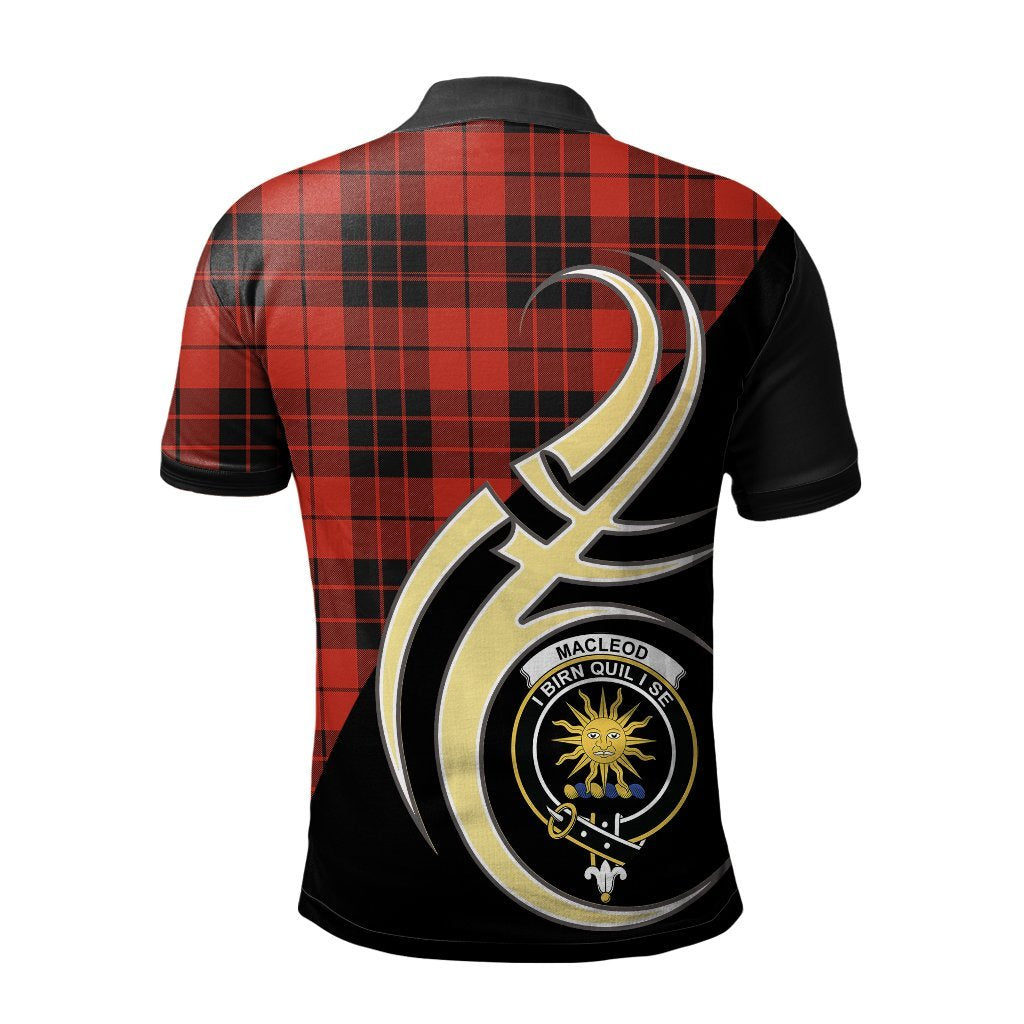 Clan MacLeod of Raasay Tartan Polo Shirt - Believe In Me Style DM44 MacLeod of Raasay Tartan Tartan Polo   