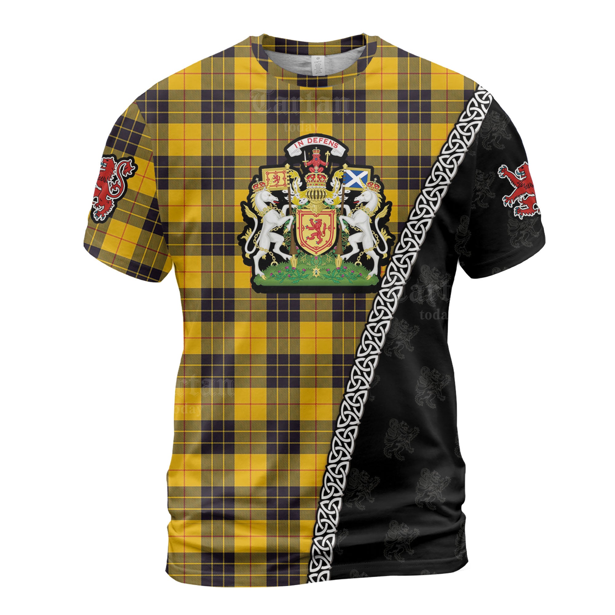 Personalized Clan MacLeod of Lewis Ancient Tartan Shirt with Scotland Coat of Arms & Custom Name LL18