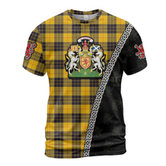 Personalized Clan MacLeod of Lewis Ancient Tartan Shirt with Scotland Coat of Arms & Custom Name LL18