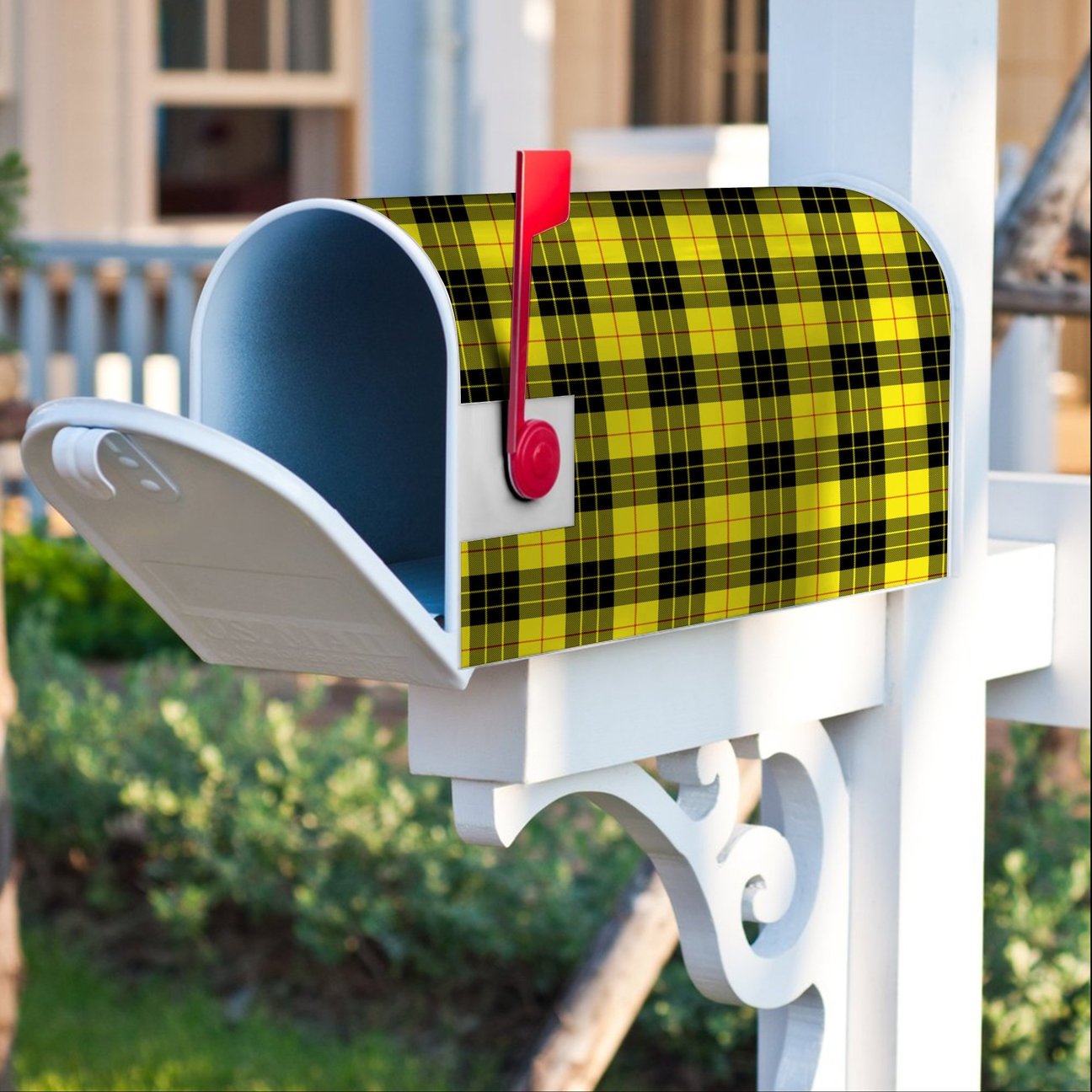 Clan MacLeod Of Lewis Modern Tartan Crest Mailbox BC86 Clan Borthwick Tartan Today   