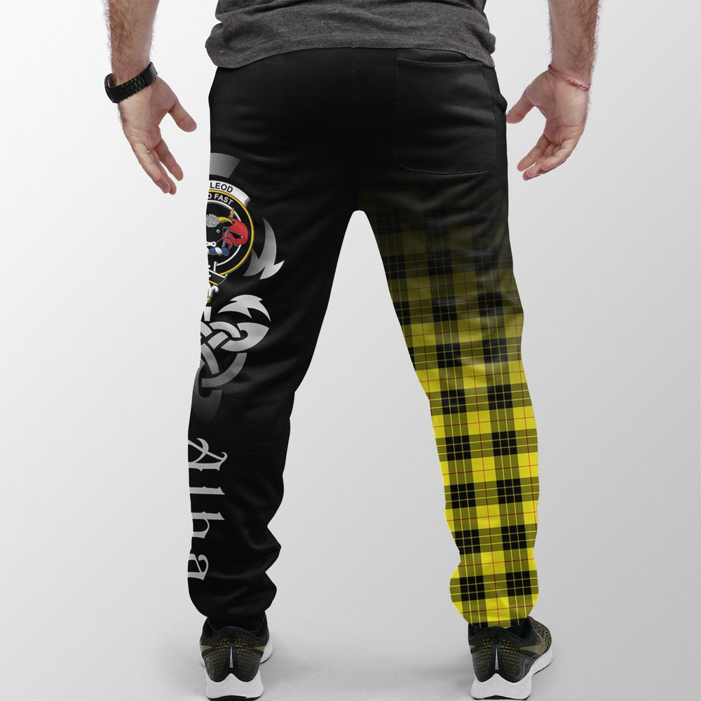Clan MacLeod Of Lewis Modern Tartan Crest Jogger Sweatpants  Alba Celtic Style AD86  Tartan Today   