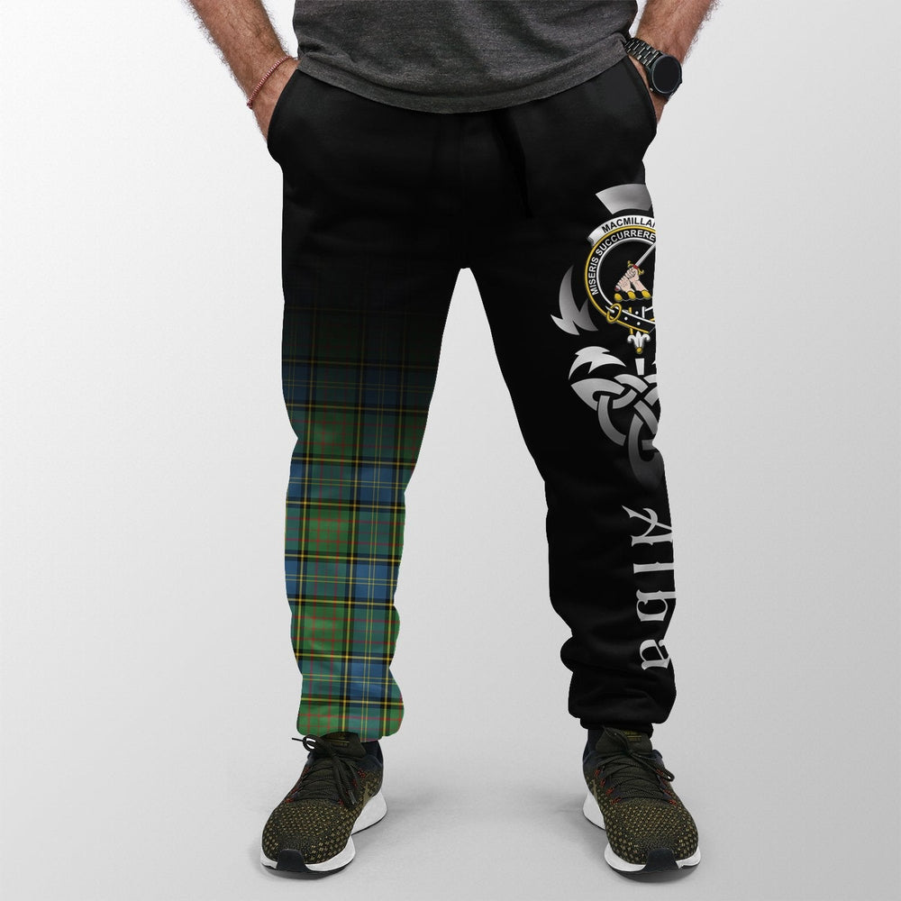 Clan MacMillan Hunting Ancient Tartan Crest Jogger Sweatpants  Alba Celtic Style NQ97 Clan MacMillan Tartan Today   