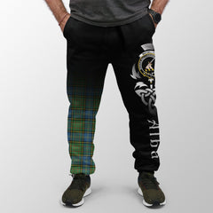 Clan MacMillan Hunting Ancient Tartan Crest Jogger Sweatpants  Alba Celtic Style NQ97 Clan MacMillan Tartan Today   