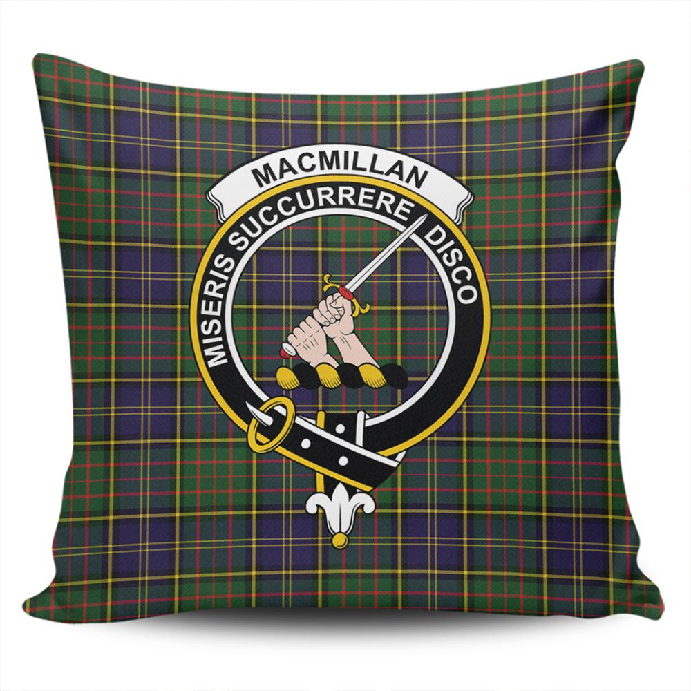 Clan MacMillan Hunting Modern Tartan Crest Pillow Cover BM52 Clan MacMillan Tartan Today   