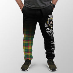 Clan MacMillan Old Ancient Tartan Crest Jogger Sweatpants  Alba Celtic Style RO31 Clan MacMillan Tartan Today   