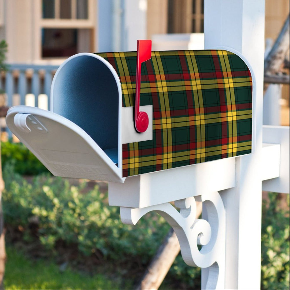 Clan MacMillan Old Modern Tartan Crest Mailbox QM79 Clan MacMillan Tartan Today   