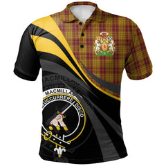 Clan MacMillan Dress Tartan Polo Shirt - Royal Coat Of Arms Style DZ26 MacMillan Dress Tartan Tartan Polo   