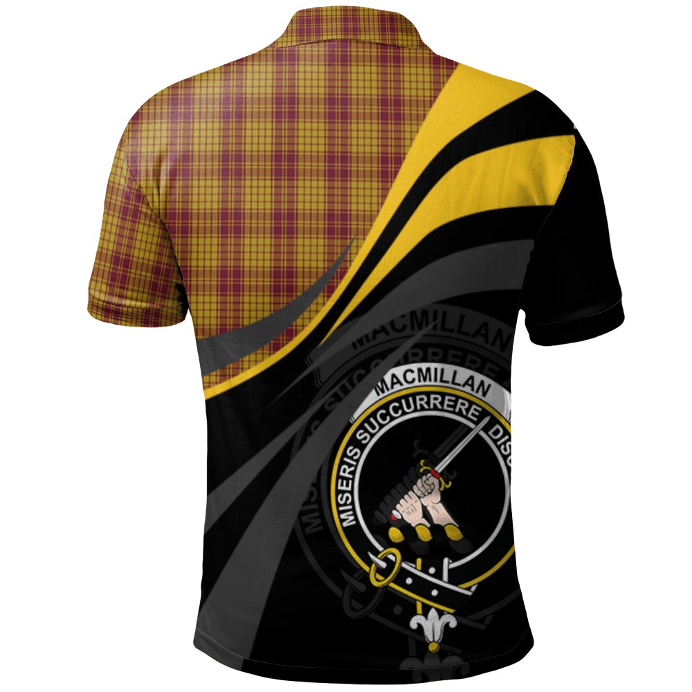 Clan MacMillan Dress Tartan Polo Shirt - Royal Coat Of Arms Style DZ26 MacMillan Dress Tartan Tartan Polo   