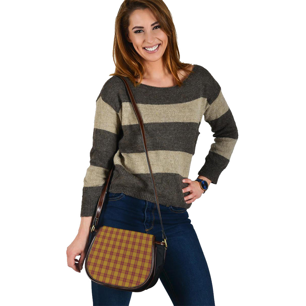 Clan MacMillan Dress Tartan Saddle Handbags LH13 Clan MacMillan Tartan Today   