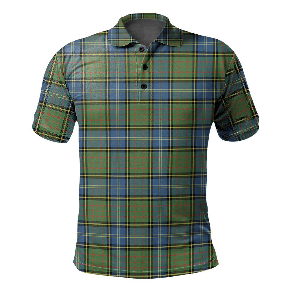 Clan MacMillan Hunting Ancient Tartan Polo Shirt CD36 MacMillan Hunting Ancient Tartan Tartan Polo   