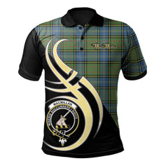 Clan MacMillan Hunting Ancient Tartan Polo Shirt - Believe In Me Style YQ91 MacMillan Hunting Ancient Tartan Tartan Polo   