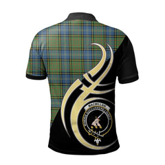 Clan MacMillan Hunting Ancient Tartan Polo Shirt - Believe In Me Style YQ91 MacMillan Hunting Ancient Tartan Tartan Polo   