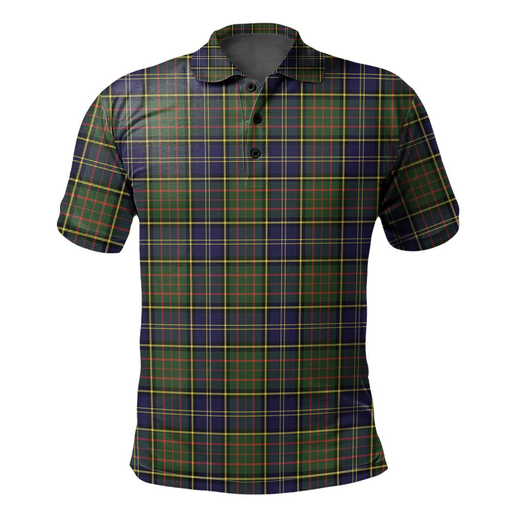 Clan MacMillan Hunting Modern Tartan Polo Shirt IR60 MacMillan Hunting Modern Tartan Tartan Polo   